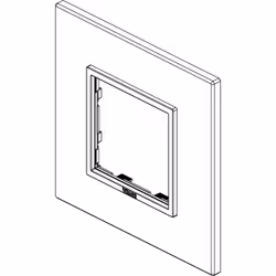 Vimar 21642.01 Placca copripresa e copri interruttori Alluminio - Vista aggiuntiva 4