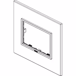 Vimar 21653.03 Placca copripresa e copri interruttori Grigio - Vista aggiuntiva 5