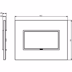 Vimar 21654.32 Placca copripresa e copri interruttori Legno - Vista aggiuntiva 2