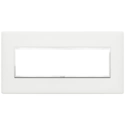 Vimar 21657.41 Placca copripresa e copri interruttori Bianco