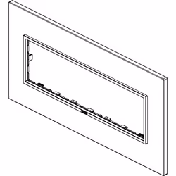 Vimar 21657.41 Placca copripresa e copri interruttori Bianco - Vista aggiuntiva 4