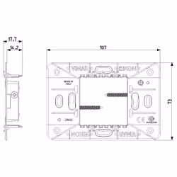 Vimar 21612 connettore multipolare