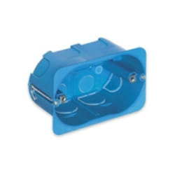 Vimar - scatola incasso 3 moduli per cartongesso, colore azzurro v71613 v71703