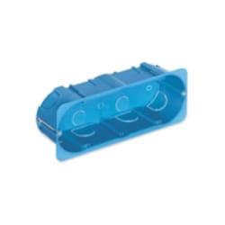 Vimar - scatola incasso 6-7 moduli per cartongesso colore azzurro v71706