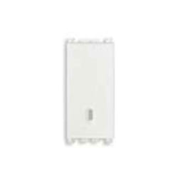 Vimar - arke' pulsante 1 polo no 10a colre bianco 19008.b