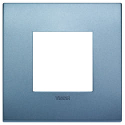 Vimar 19642.76 Placca copripresa e copri interruttori Blu