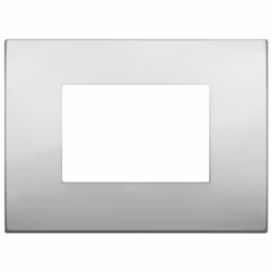 Vimar 19653.03, Argento, Metallo, IP00, CE, IMQ, QCERT, UKCA, 122 mm, 90 mm
