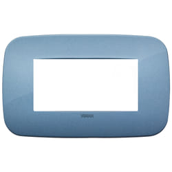 Vimar 19684.86 Placca copripresa e copri interruttori Blu