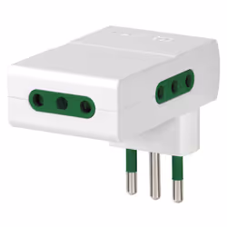 Vimar RI.00310.B, 230 V, 10 A, Bianco, CE, IMQ, Avvertenza per adattatori, Direttiva RAEE, 1 pz