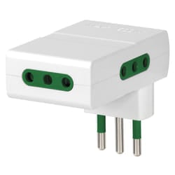 Vimar RI.00310.B adattatore per presa di corrente Bianco