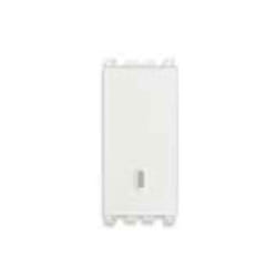 Vimar - arke' deviatore illuminabile 1p 16ax 250v colore bianco 19005.b