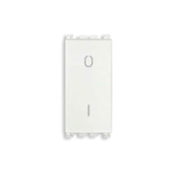 Vimar - arke' - interruttore 2p 16ax colore bianco illuminabile 19015.b