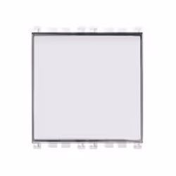Pulsante 1P NO 10 A 250 V~, a targhetta luminosa, per lampada E10 10x28 mm 1 W max, bianco - 2 moduli. Fornito senza lampada  ...