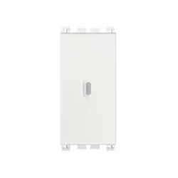 Serie Arke' Invertitore 1P 16 AX 250 V~ assiale illuminabile, tasto sostituibile Colore bianco