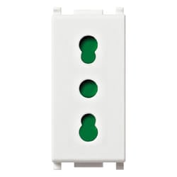 Vimar 14203.AB presa energia Bianco
