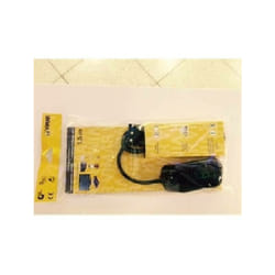 Vimar - multipresa 1schuko+2bipasso+cavo 1,5m colore nero fp00510.c
