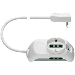 Vimar FP00510.C.B prolunghe e multiple 1,5 m 3 presa(e) AC Interno Bianco