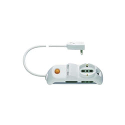 Multipresa 1 schuko+2bipasso+2usb+cavo+interruttore fp00515.c.b - Vimar