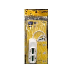 Vimar - multipresa 2 schuko + 4 bipasso + cavo 1,5m colore bianco fp00520.c.b
