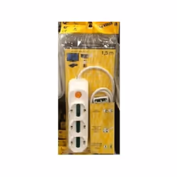 Presa mobile multipla 2P+T 16A 250V 3 uscite SICURY universali (per eurospine 2P 2.5A, spine 2P e 2P+T 10A e 16A standard ita ...