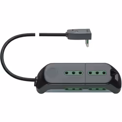 Presa mobile multipla 2P+T 10 A 250 V~ 6 uscite SICURY standard italiano tipo P11 1,5 m cavo 3G 0,75 mm2 e spina orientabile ...