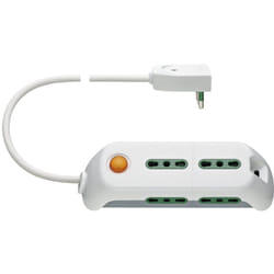 Vimar - FP00581.L.B Presa Multipla, 6P17/11, Spb17, Interruttore, 3 m, Bianco