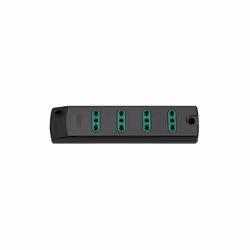 Vimar FP00404 Presa mobile multipla 2P+T 16 a 250 V, con 4 uscite Bpresa SICURY standard italiano tipo P17/11, fornita senza ...