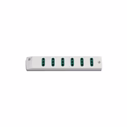 Vimar FP00406.B Presa mobile multipla 2P+T 16 A 250 V~, con 6 uscite Bpresa SICURY standard italiano tipo P17/11, fornita sen ...