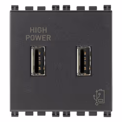 Vimar 19295, Grigio, CE, EAC, Certificato NOM, RCM, UKCA, RoHS UAE, Esperto elettrotecnico, Direttiva RAEE, 50/60 Hz, 1 pz