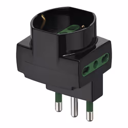 Vimar 314, 230 V, 16 A, Nero, CE, CSv, Avvertenza per adattatori, Direttiva RAEE, 1 pz