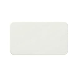 Coperchio filo muro 4 moduli per scatole da incasso colore bianco v71634 - Vimar