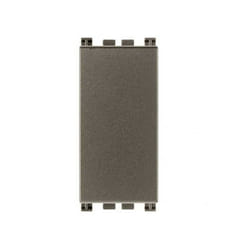 Vimar - Copriforo 1 modulo arké alluminio- 19041.m