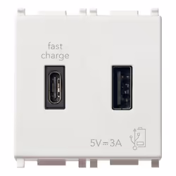 Vimar 14295.AC, Bianco, CE, IMQ, EAC, UKCA, RoHS UAE, Esperto elettrotecnico, Direttiva RAEE, 1 pz