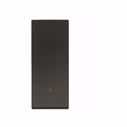 Deviatore Vimar Linea 1P 10AX allineato nero - 30004.G Deviatore 1P 10 AX 250 V~ allineato illuminabile, tasto sostituibile, ...