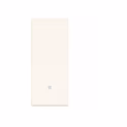 Interruttore Vimar Linea 1P 10AX allineato bianco - 30000.B Interruttore 1P 10 AX 250 V~ allineato illuminabile, tasto sostit ...