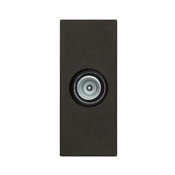 Vimar - Presa coassiale tv passante attenuazione 10dB Linea Nera 30300.10G
