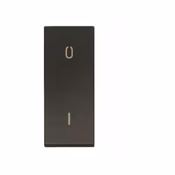 Interruttore basculante Vimar Linea 2P 20AX nero - 30016.G Interruttore 2P 20 AX 250 V~, illuminabile, nero. Max 250 W per la ...