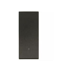 Vimar - Pulsante allineato linea 1p no 10a illuminabile-nero- 30008.g