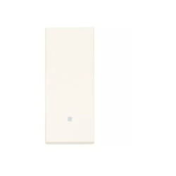 Pulsante allineato Vimar linea 1p no 10a illuminabile-bianco- 30008.b