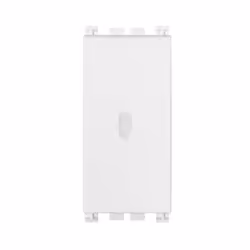Interruttore assiale Vimar Arke 19100.B-1P 10AX-bianco Interruttore 1P 10 AX 250 V~ assiale illuminabile, tasto sostituibile, ...