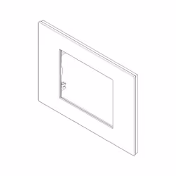 Vimar 30653.40 Placca copripresa e copri interruttori Bianco - Vista aggiuntiva 4