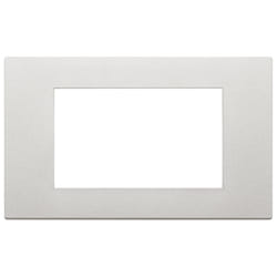Vimar 30654.20 Placca copripresa e copri interruttori Argento