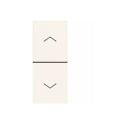 Vimar - Due pulsante interbloccati linea con frecce- bianco- 30062.b