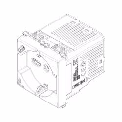 Vimar 19210.USB presa energia Grigio - Vista aggiuntiva 6