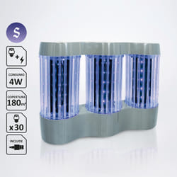 Elettroinsetticida &quot; Tri-Zan Italy Usb &quot; Grigio antracite