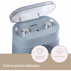 Imetec Termoventilatore Silent Power Protection, Silenzioso, Timer spegnimento programmabile, 2100 W - Vista aggiuntiva 6