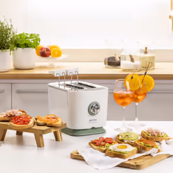 Imetec GranToast 10 2 fetta/e 600 W Verde, Bianco - Vista aggiuntiva 6