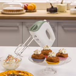 Imetec Sbattitore elettrico Crea&Crema, Fruste extralunghe, Ganci acciaio inox, 5 velocità, Funzione turbo, 500 W - Vista aggiuntiva 7
