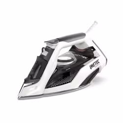 Imetec Zerocalc Z3 3700, Ferro a vapore, CeramicGlide, 1,9 m, 160 g/min, Nero, Bianco, 0,3 L