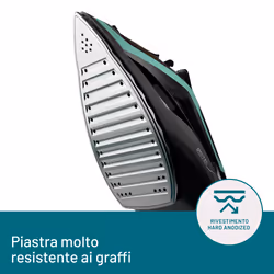 Imetec Onda F1, Ferro da Stiro a Vapore con Piastra a Onde Scorrevole Brevettata, 2400 W, Colpo di Vapore 200g, Serbatoio 300 ml, Tripla Protezione Anticalcare - Vista aggiuntiva 4